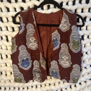 Block Printed Cotton Vest